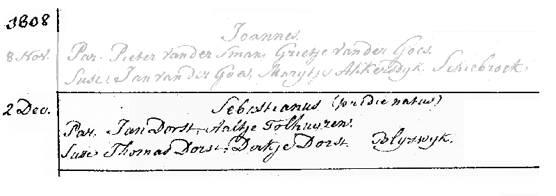 18081202 dp RK-Bergschenhoek Sebastianus zv J Dorst - A Tolhuizen